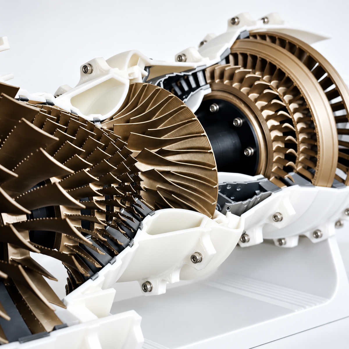 MachWorks Low-Bypass Turbofan Model