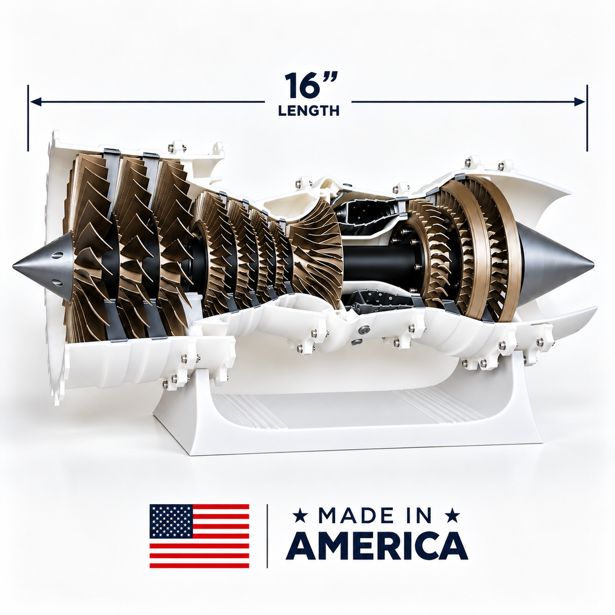 MachWorks Low-Bypass Turbofan Model