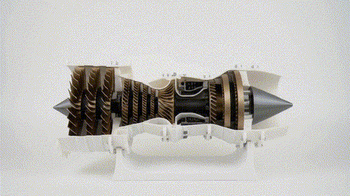 MachWorks Low-Bypass Turbofan Model