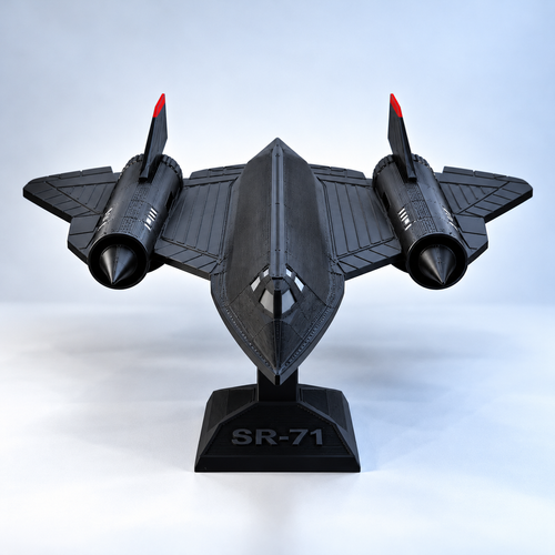SR-71 Blackbird Kit Card